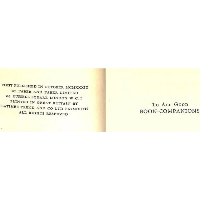 1930s "Good Drinks" 1939 Heath, Ambrose For Sale - Image 5 of 10