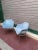 Set of Blue Upholstery and Chrome Armchairs, 1970s For Sale - Image 4 of 10