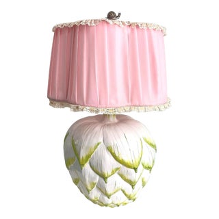 1960s Italian Artichoke Lamp by F Cooper For Sale