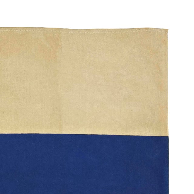 Small Vintage Cotton Flag of Finland For Sale - Image 4 of 5