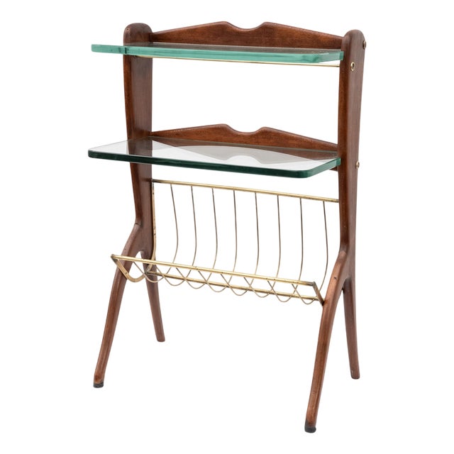 Mid-Century Magazine Rack, 1950s For Sale