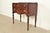 English Baker Furniture Style Federal Flame Mahogany Buffet Server or Hall Table For Sale - Image 3 of 15