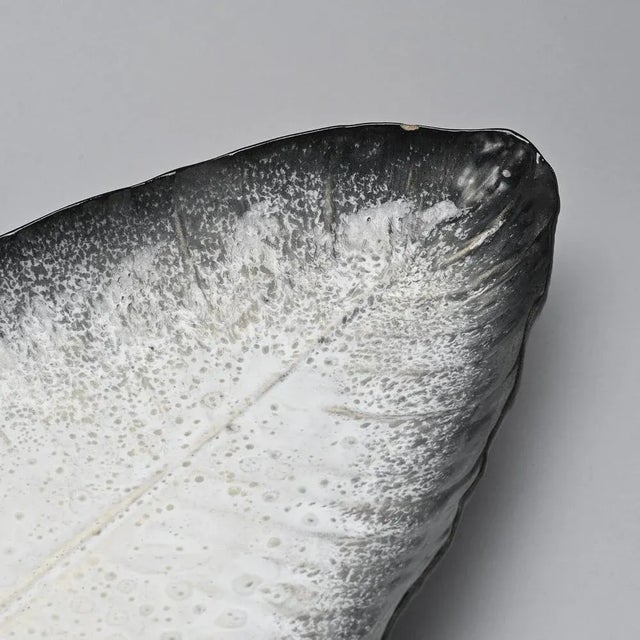 1950s Large Ceramic Dish by Pol Chambost, France 1955 For Sale - Image 5 of 12