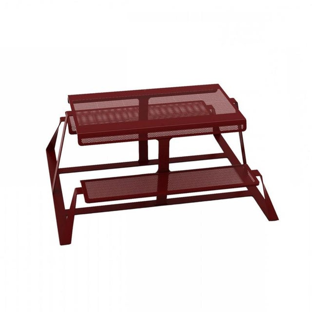 T-Bench Single Bench in Powder-Coated Aluminum by Altreforme For Sale - Image 4 of 8