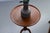 1960s Danish Round Tripod Side Table in Stained Oak by Anton Kildeberg, 1960s For Sale - Image 5 of 17