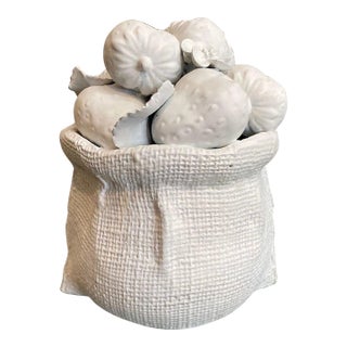 Italian White Fruit Topiary For Sale