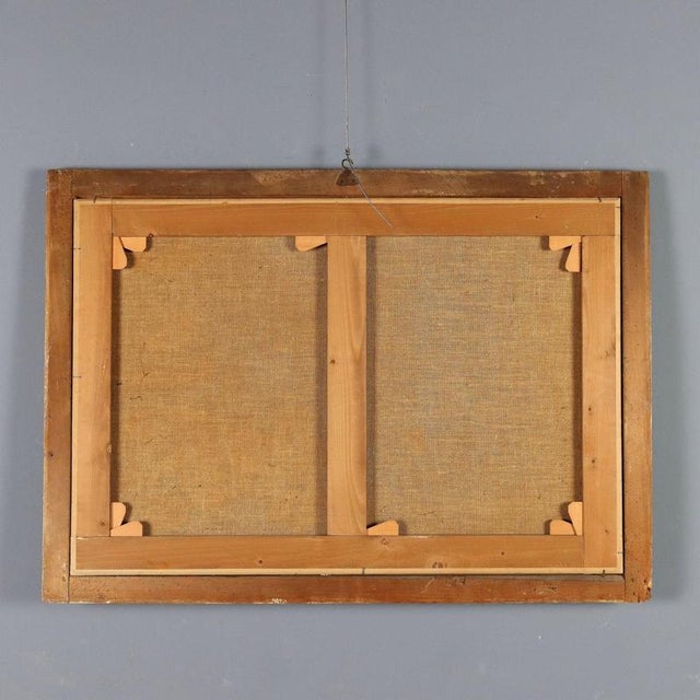 Landscape with Village, 1700s, Oil on Canvas For Sale - Image 10 of 11