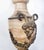 Early 20th Century Antique Art Nouveau Marble Devil or Goat Table Lamp For Sale - Image 5 of 14