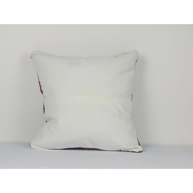 Turkish Kilim Pillow Cover For Sale - Image 4 of 5