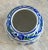 Blue Mid Century Chinese Floral Vase For Sale - Image 8 of 9