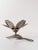 Silver Mid-Century Italian Chrome Flower Cocktail Ashtrays, 1960s, Set of 6 For Sale - Image 8 of 18