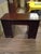 Vintage Solid Wood Desk With Chair For Sale - Image 9 of 18