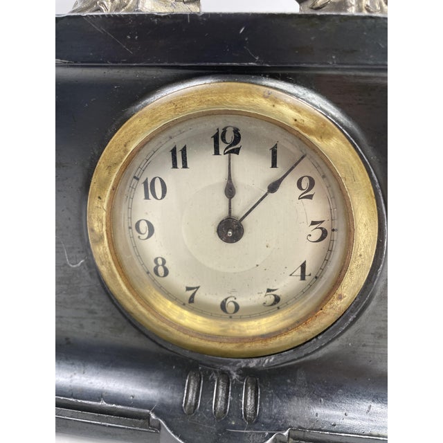 Liberty Clock with Fish, 1920s For Sale - Image 3 of 14