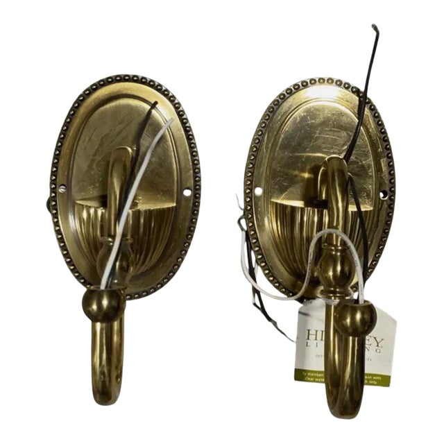 Hinkley Lighting H4640 1 Light Indoor Wall Sconce Base Cambridge Collection - Set of 2 For Sale