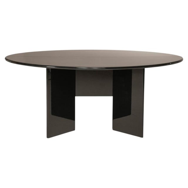 Black Lacquered Antella Console Table by Kazuhide Takahama for Cassina, 1975 For Sale - Image 18 of 18