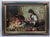 Victorian Late 19th Century Attributed Sophie-Vera Bovet Large Vivid Floral Figurative Oil Painting, Green & Gold Gilt Frame For Sale - Image 3 of 17