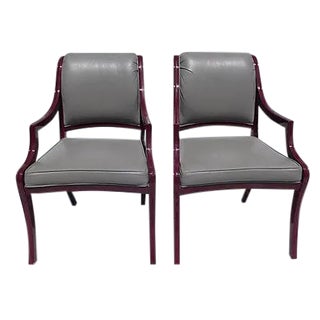 Century Hickory Armchairs - Pair For Sale