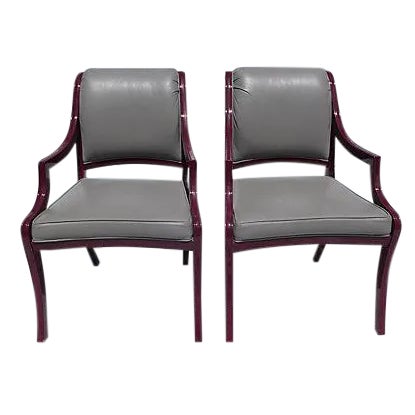 Century Hickory Armchairs - Pair For Sale