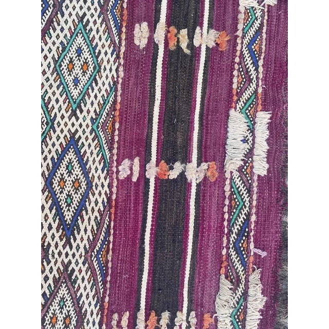 Antique Long Moroccan Kilim For Sale - Image 14 of 18