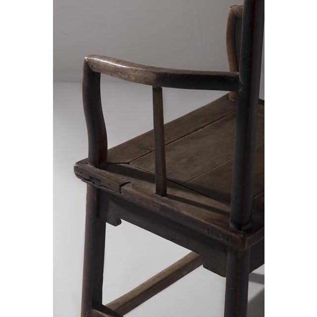 Wood Ming Traditional Chinese Chair, 1900s For Sale - Image 7 of 10