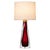 Ruby Red Glass Table Lamp by Carl Fagerlund for Orrefors, Sweden, 1960s For Sale - Image 9 of 9
