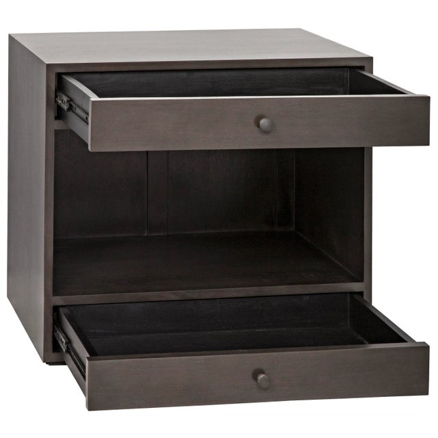 Not Yet Made - Made To Order NOIR Sumiko Side Table in Pale For Sale - Image 5 of 7