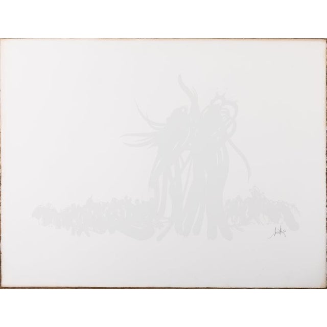 Raymond Moretti, Shadow Puppets, Screen Print For Sale - Image 5 of 5