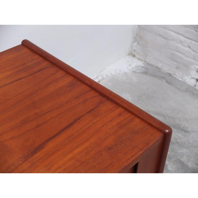 Danish Teak Sideboard with Tambour Doors by Arne Vodder, 1960s For Sale - Image 14 of 18