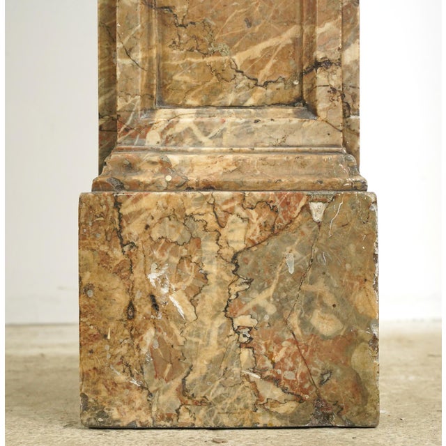 Waldorf Astoria French Regency Marble Fireplace Mantel For Sale - Image 14 of 16