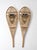 Brown Vintage Canadian Snowshoes Pair For Sale - Image 8 of 13