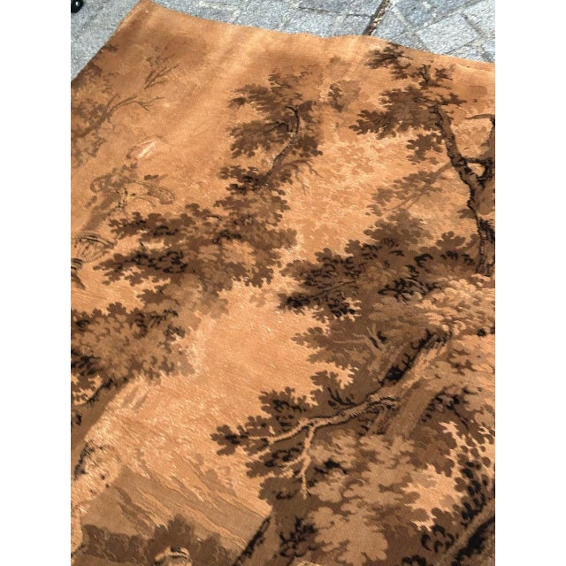Antique French Aubusson Jacquard Tapestry Panel, 1920s For Sale - Image 17 of 18