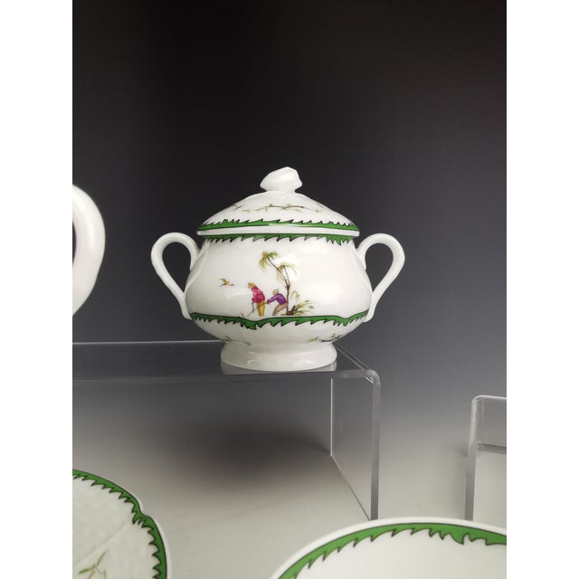Si Kiang Tea or Coffee Service from Raynaud Limoges, 1970s, Set of 18 For Sale - Image 12 of 14