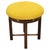 Art Deco Beechwood Stool with Bouclé Upholstery, Czech, 1930s For Sale - Image 9 of 9