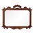 20th Century Italian Beechwood Carved Wall Mirror For Sale