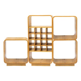 Modular Bookshelf by Carlo de Carli for Fiarm, Italy, 1970s For Sale