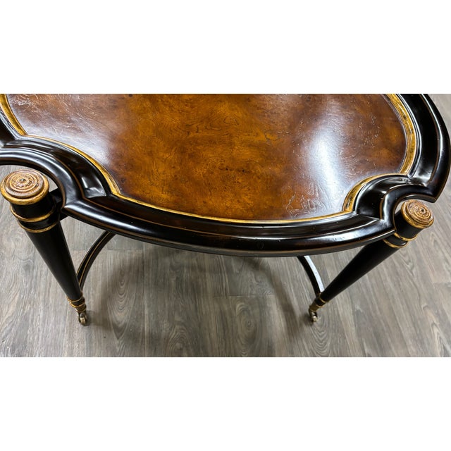 Vintage Maitland Smith Suave Collection Cocktail Coffee Table For Sale - Image 13 of 15