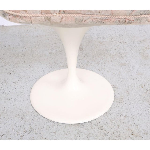 Vintage Velvet Tulip Chairs, 1970s, Set of 4 For Sale - Image 10 of 12