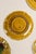 An exceptional and highly collectible complete set of twelve antique French majolica, also known as barbotine, fruit...