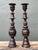 Mid 20th Century Vintage Turned Wood Candlesticks - A Pair For Sale - Image 5 of 12