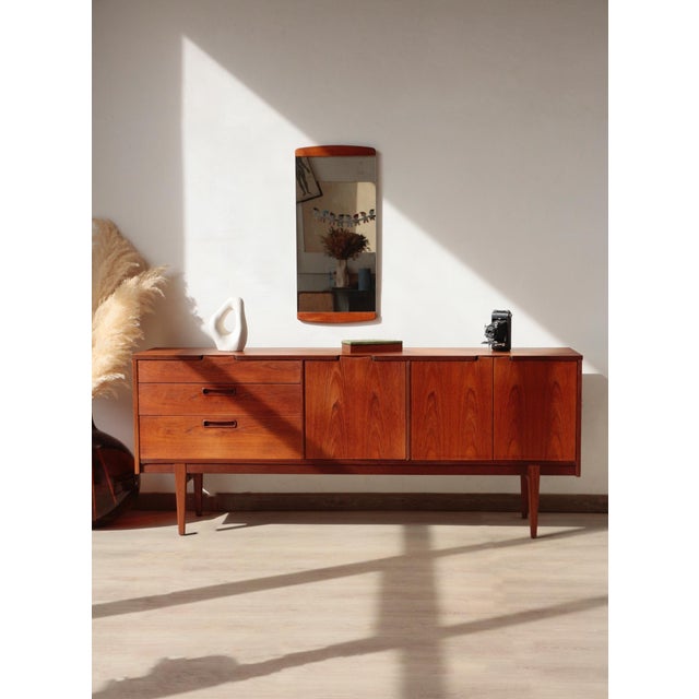 English Teak Sideboard from Nathan, 1960s For Sale - Image 6 of 18