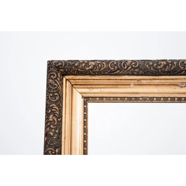 Mirror in a Golden Frame, Western Europe., 1890s For Sale - Image 3 of 4