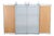 Vintage Postmodern Balton Sideboard in Metal Glass, 1980s For Sale