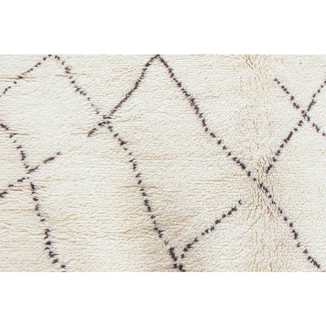 Modern Moroccan Hand-Knotted Wool Rug by Doris Leslie Blau For Sale - Image 9 of 9