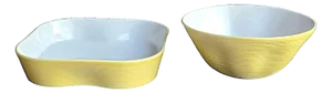 Vintage Dansk Topos Serving Bowl and Casserole, 2 Piece Set