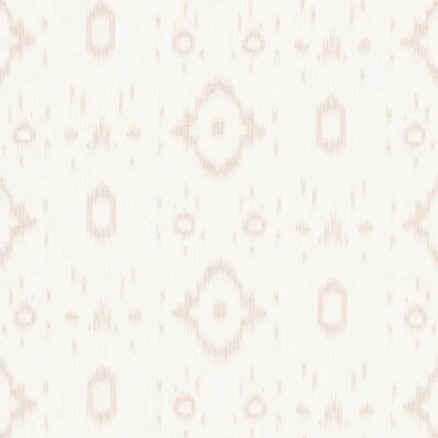 Boho Chic Sample - Schumacher X Veere Grenney Tabitha Fabric in Quiet Pink For Sale - Image 3 of 3