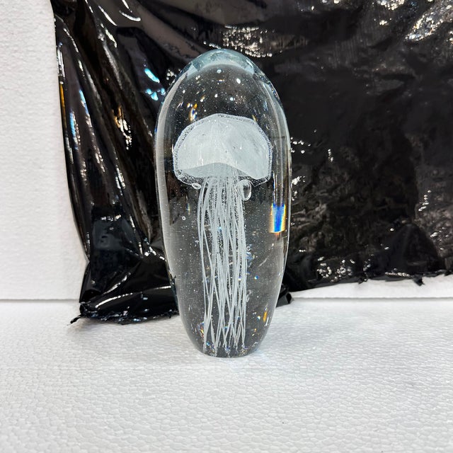 Decorative Figure Medusa Paperweight in Murano Crystal, Italy, 2000s For Sale - Image 16 of 18