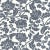 Sample - Schumacher Tranquil Vine Fabric in Indigo For Sale
