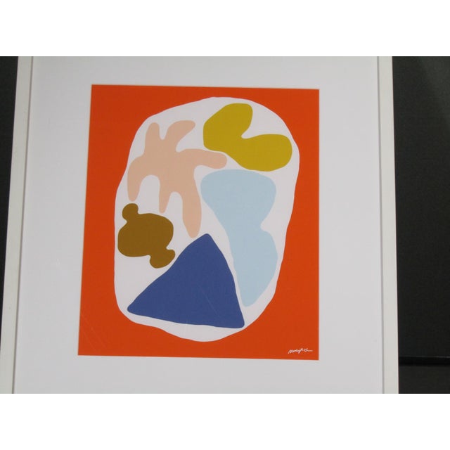Marleigh Culver “Number 19” Framed Abstract Print, Tappan Collective For Sale - Image 9 of 9