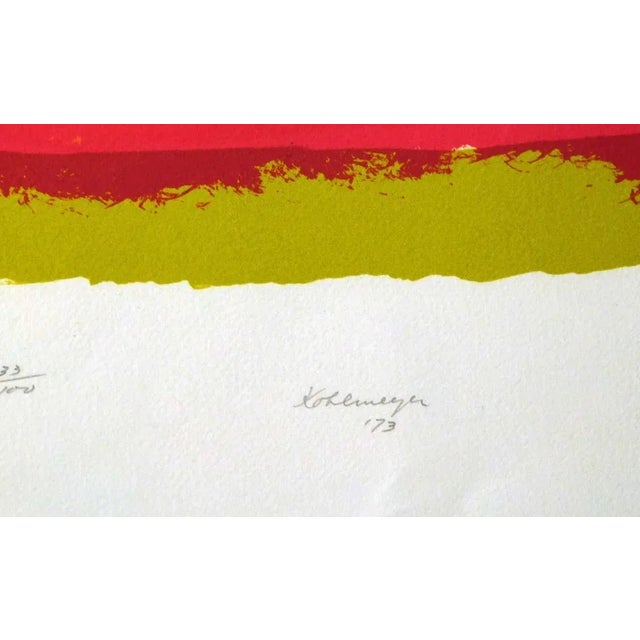 "Kohlmeyer Kloud" by Ida Kohlmeyer Hand signed, dated, titled & numbered by the artist Limited Edition Serigraph Art Print...