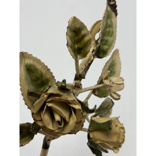 Italian Vintage Tole Wall Hook For Sale - Image 3 of 7